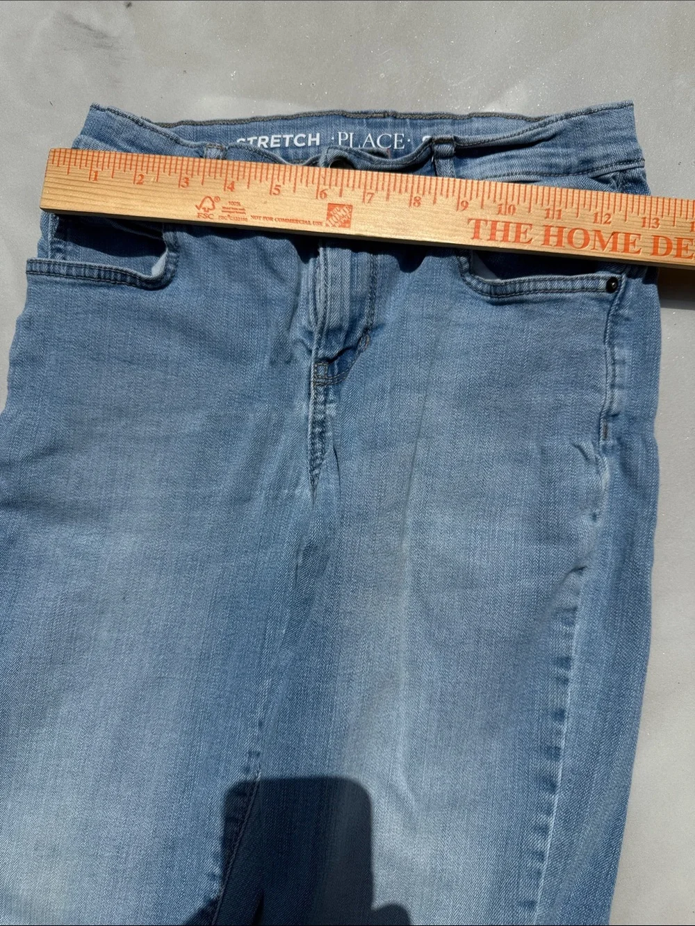 Youth Light Blue stretch straight Jeans